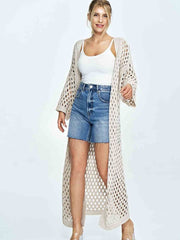 Cardigan women outfit 172087 Figl-Cardigans for Women, Ponchos-Figl-beige-one-size-fits-all-Urbanheer