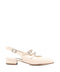 Carel Paris Peche buckle-strap flat pumps.