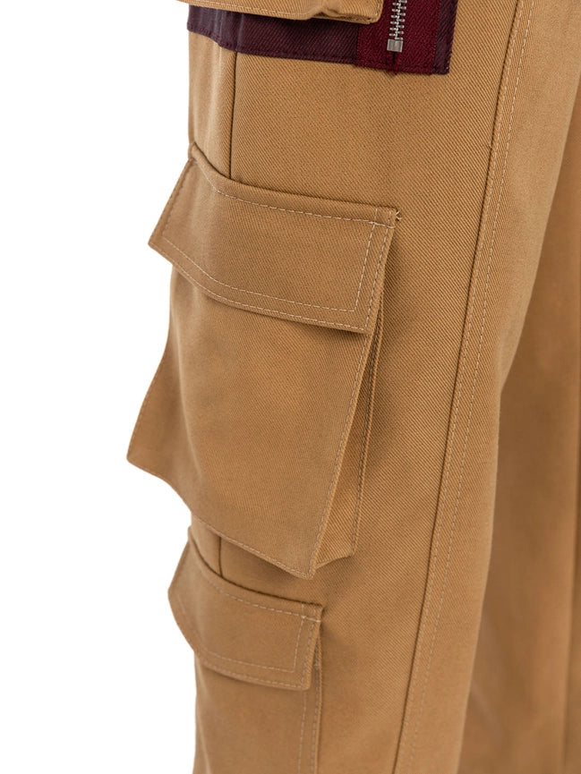 Cargo Pocket Pants-Pants-NOCTURNE-XS-Camel-Urbanheer