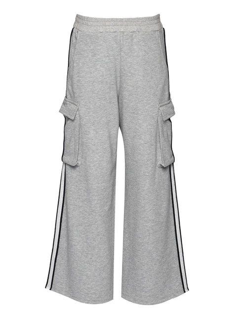 Cargo Sweatpants w/ Side Trim