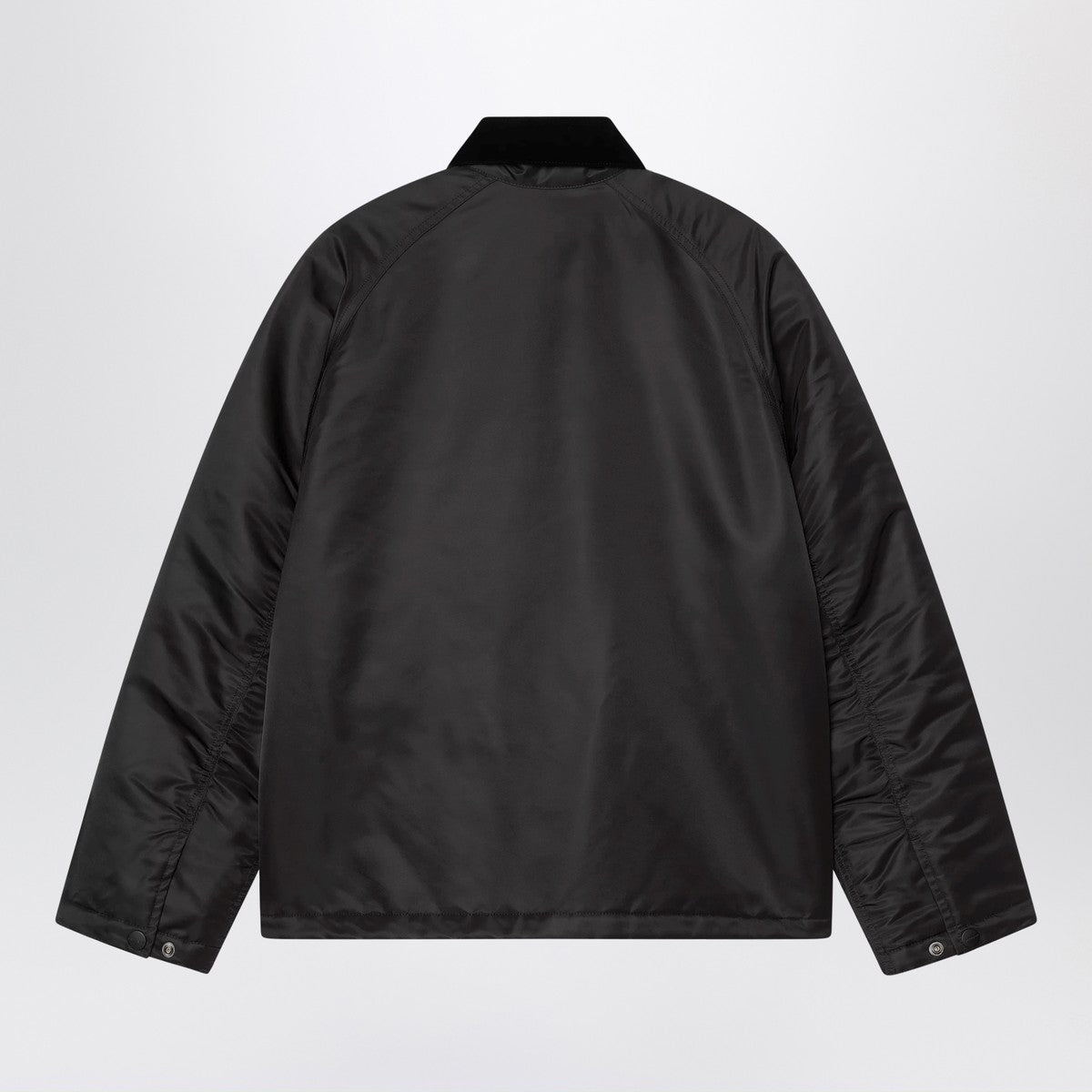 Carhartt WIP Alumni Chore Coat jacket in black nylon