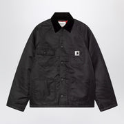 Carhartt WIP Alumni Chore Coat jacket in black nylon