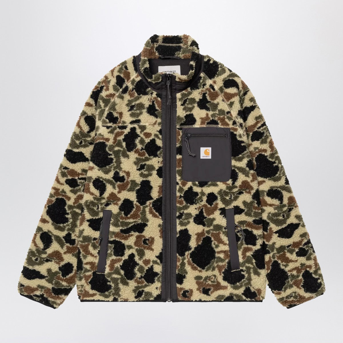 Carhartt WIP Camo Duck Jacquard Prentis Liner fleece