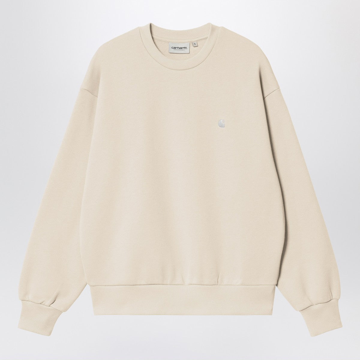 Carhartt WIP Casey sweatshirt Natural/Silver