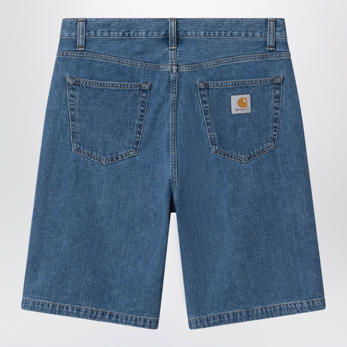 Carhartt WIP Landon blue denim shorts