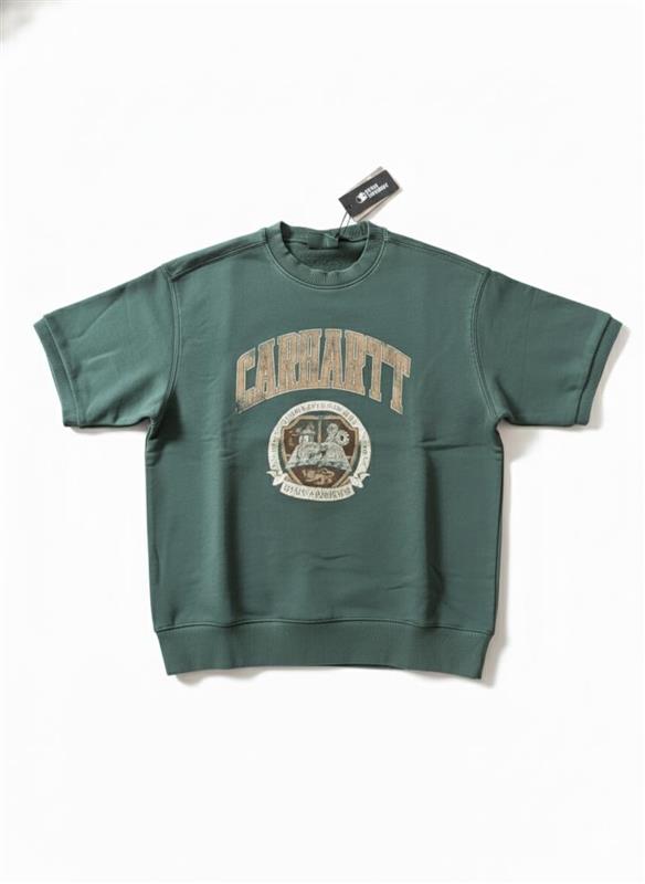 Carhartt WIP Library sweatshirt in Conifer green