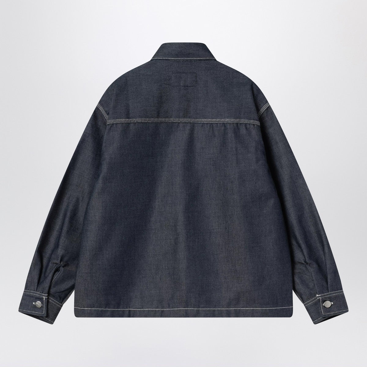 Carhartt WIP Louis shirt jacket in blue denim