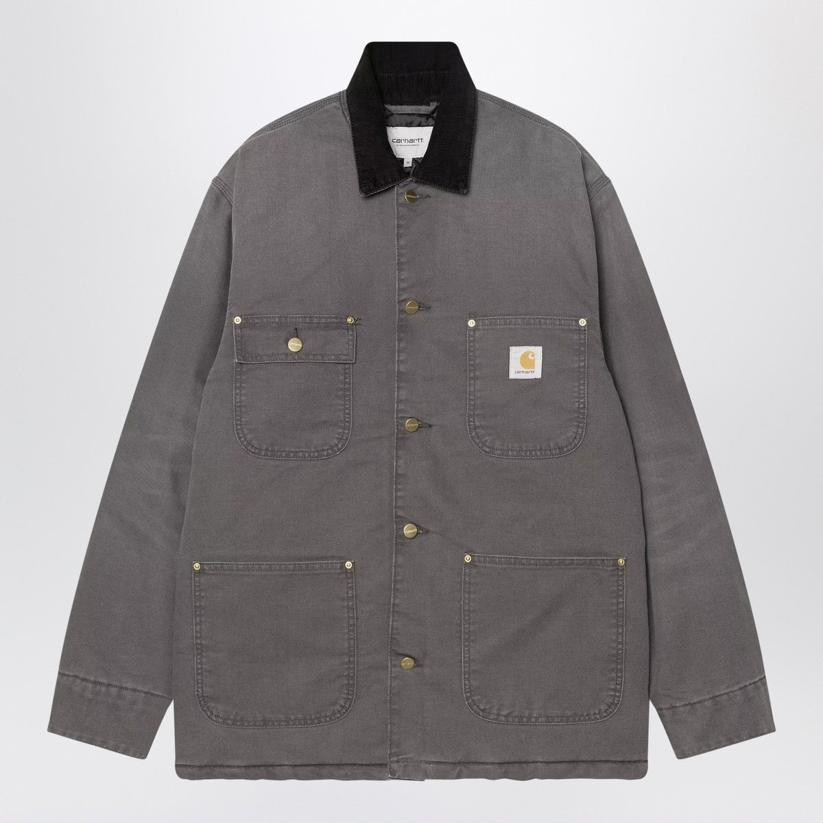 Carhartt WIP OG Chore Coat Hamilton Graphite/Black