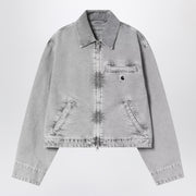 Carhartt WIP W Emery Black/Chalk wash jacket