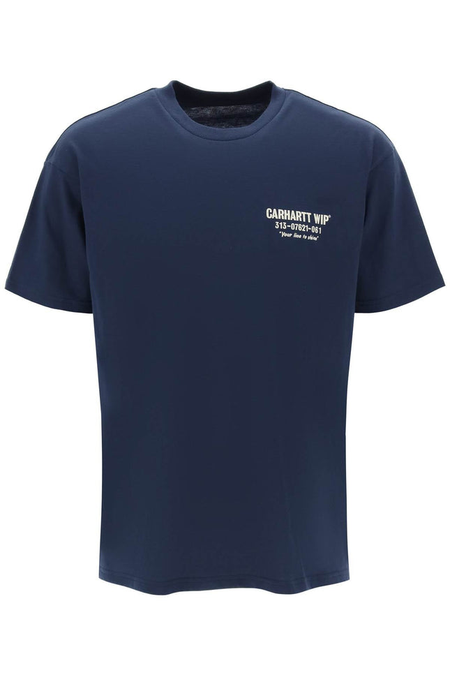 Carhartt wip "trouble-free t-men > clothing > t-shirts and sweatshirts > t-shirts-Carhartt Wip-Urbanheer