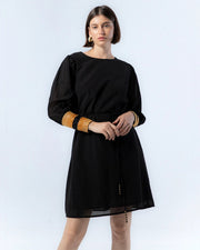 Carla Black Dress-Dress-NIZA-42-Urbanheer