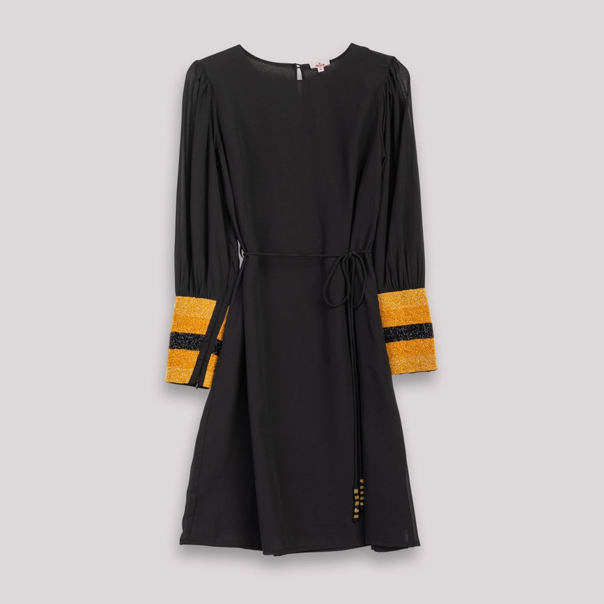 Carla Black Dress-Dress-NIZA-42-Urbanheer