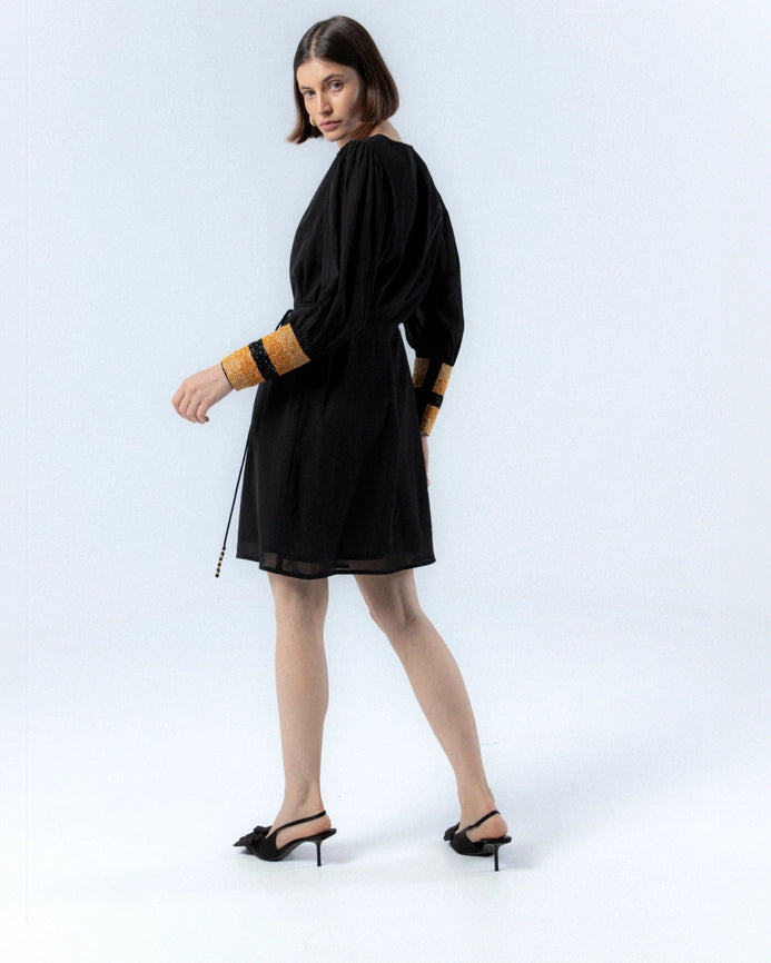 Carla Black Dress-Dress-NIZA-42-Urbanheer