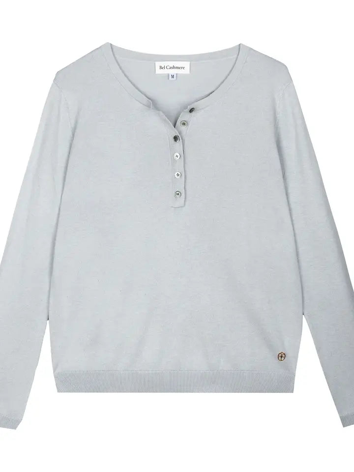 Carla Sweater Light Grey-Sweater-Bel Cashmere S.C.-S-Light Grey-Urbanheer