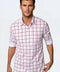 Carnaby Plaid Long Sleeve Tech Shirt