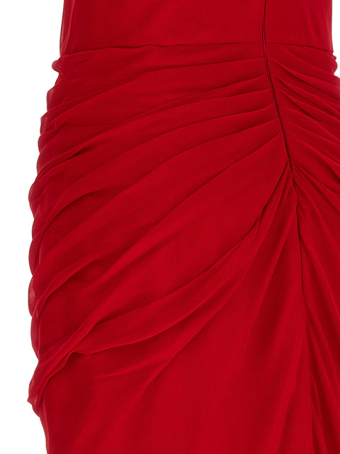 Carolina Herrera Chiffon Dress