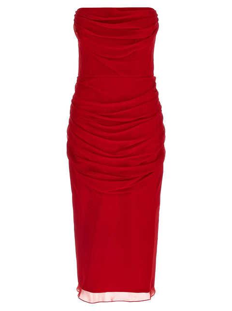 Carolina Herrera Chiffon Dress