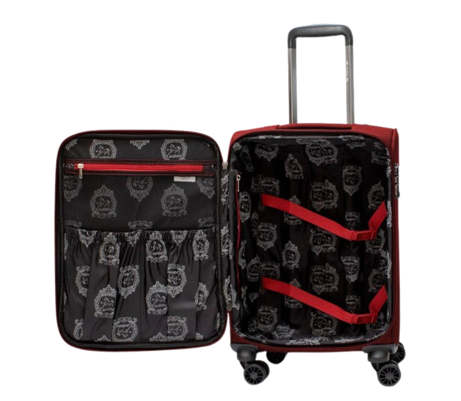 Carry-On Softside Cabin Luggage (16") Red-Luggage-Cavalinho North America-* Height with wheels: 42 cm * H: 41 cm * W: 31 cm * D: 19 cm-Urbanheer