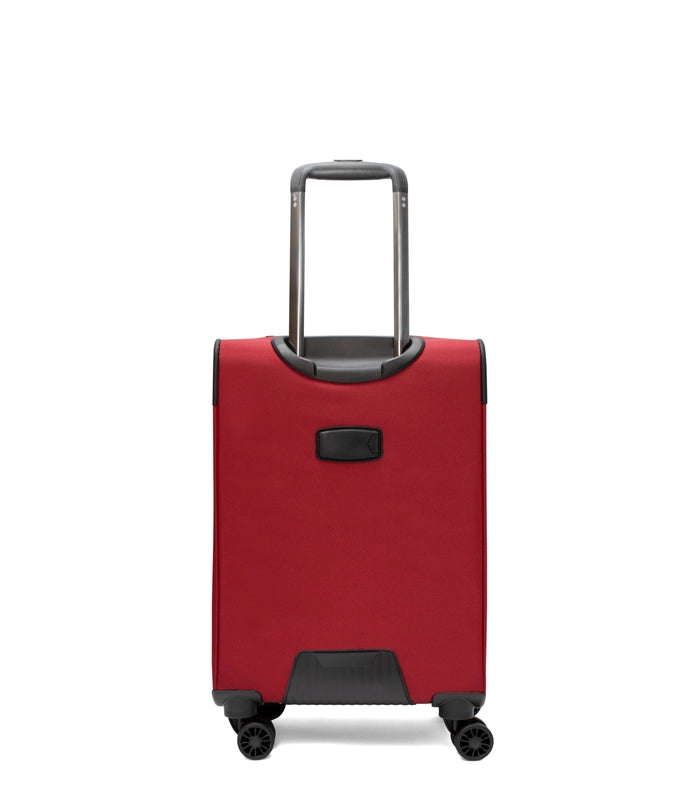 Carry-On Softside Cabin Luggage (16") Red-Luggage-Cavalinho North America-* Height with wheels: 42 cm * H: 41 cm * W: 31 cm * D: 19 cm-Urbanheer