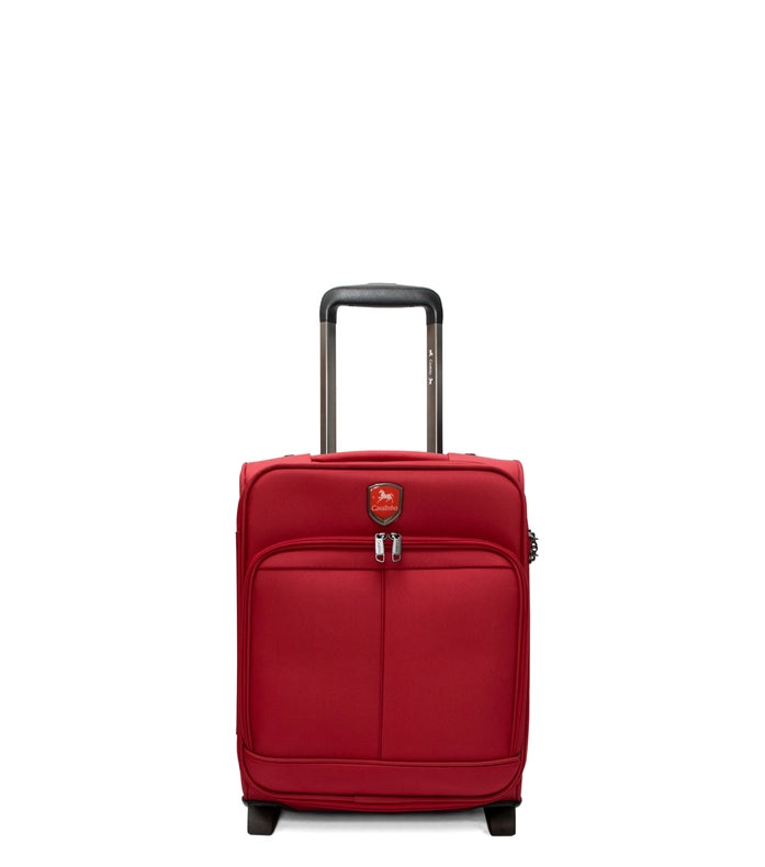 Carry-On Softside Cabin Luggage (16") Red-Luggage-Cavalinho North America-* Height with wheels: 42 cm * H: 41 cm * W: 31 cm * D: 19 cm-Urbanheer
