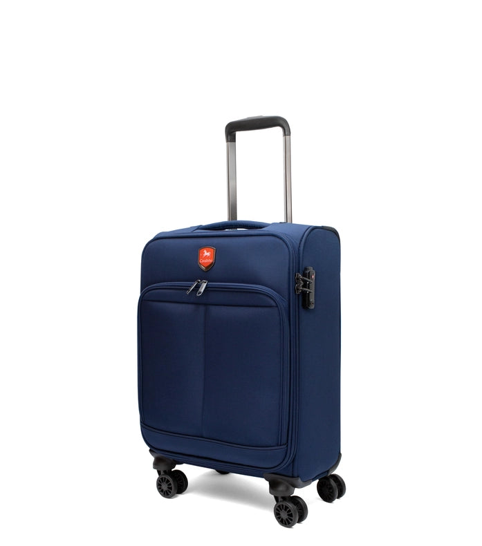 Carry-On Softside Cabin Luggage (16") Steelblue-Luggage-Cavalinho North America-* Height with wheels: 42 cm * H: 41 cm * W: 31 cm * D: 19 cm-Urbanheer