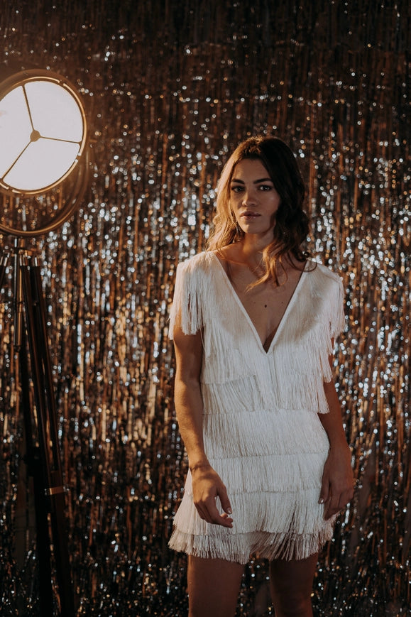 Carry Party Dress-Dress-Elodie-XS-White-Urbanheer