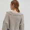 Carter Waffle Polo Sweater Knit Top H. GREY-Top-Crescent-XS-H. GREY-Urbanheer