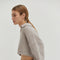Carter Waffle Polo Sweater Knit Top H. GREY-Top-Crescent-XS-H. GREY-Urbanheer