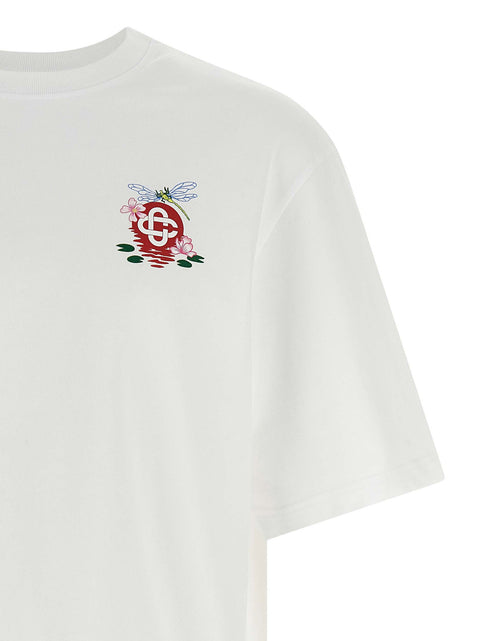 Casablanca Dragonfly Floral T-shirt