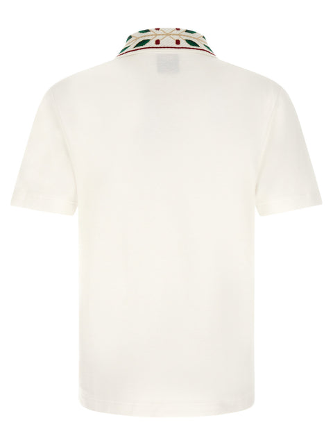 Casablanca Laurel Polo Shirt