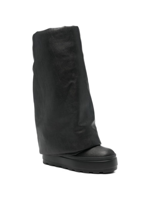 Casadei Courtney leather boots