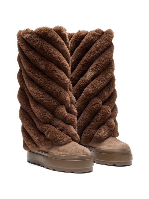 Casadei Double-face wool boots