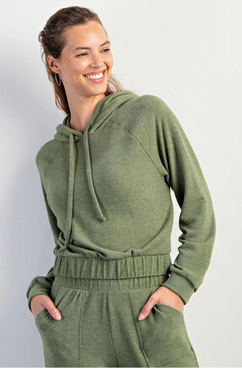 Cashmere Hooded Top