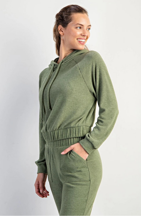 Cashmere Hooded Top