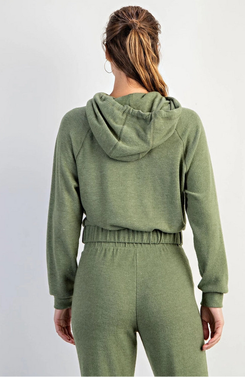 Cashmere Hooded Top