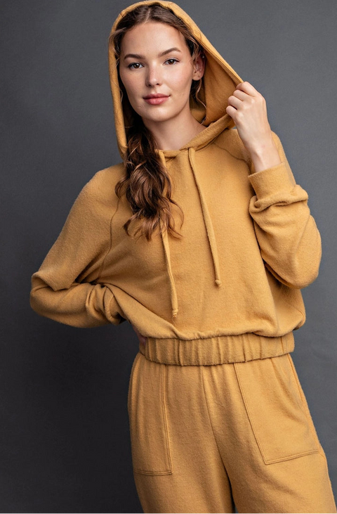 Cashmere Hooded Top
