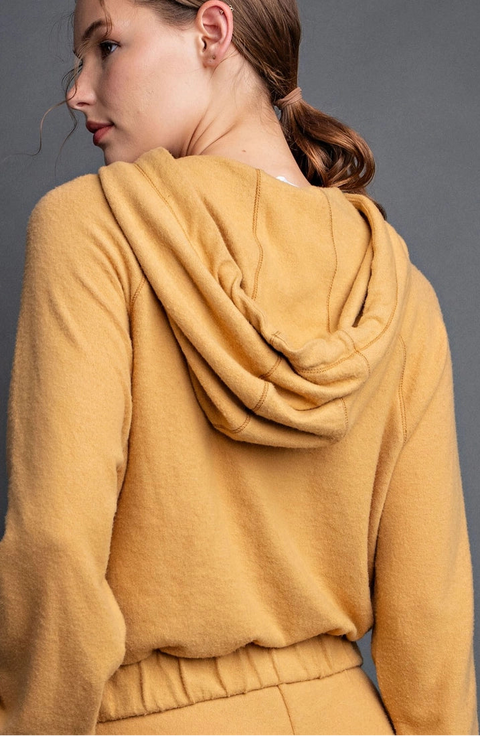 Cashmere Hooded Top