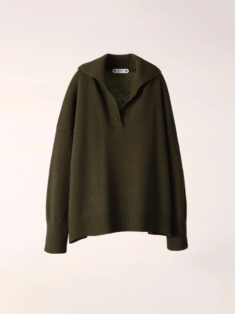 Cashmere Mix Maxi Polo