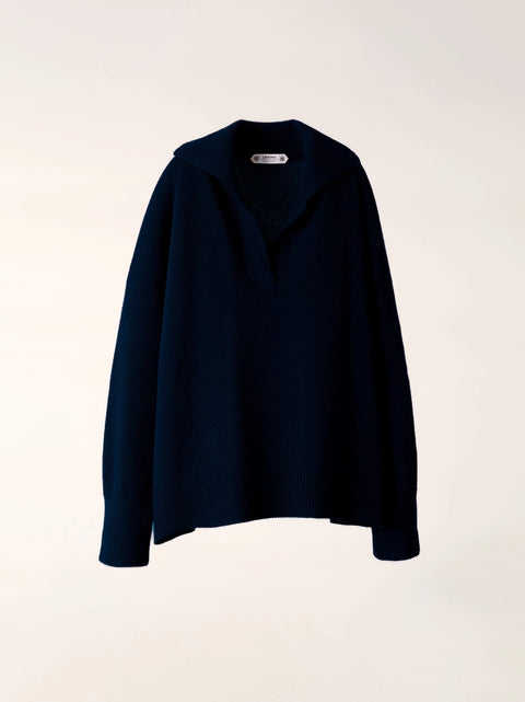 Cashmere Mix Maxi Polo