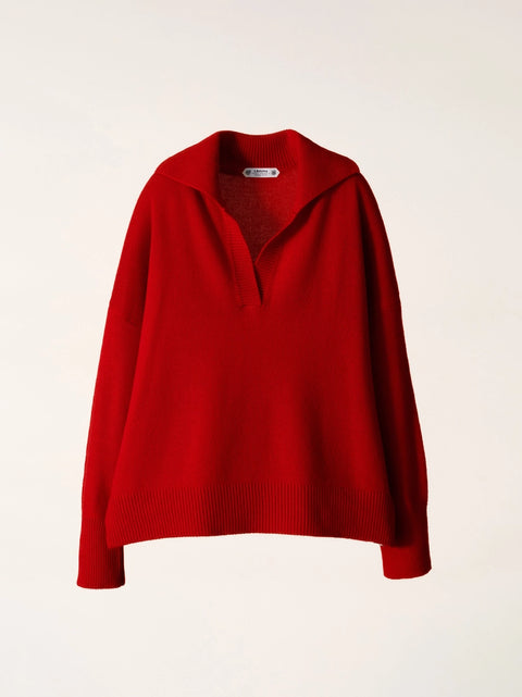 Cashmere Mix Maxi Polo