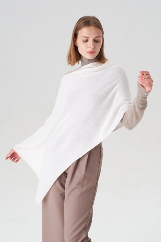 Cashmere Topper -Snow-Topper-Pissenlit-80" L x 21" W-Azure Blue-Urbanheer