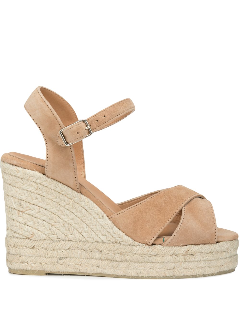 Castañer Blaudell suede wedge sandals