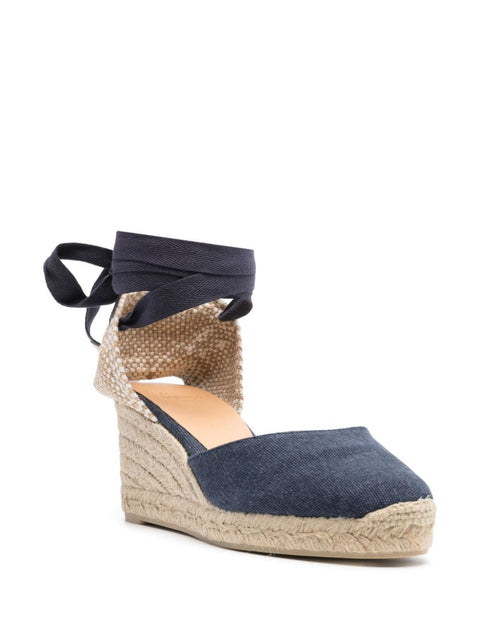 Castaner Flat Shoes Clear Blue-women > shoes > espadrilles-Castaner-37-Clear Blue-Urbanheer
