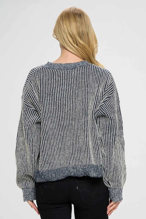 Casual Black Versatile Top-Sweater-Baciano-S-Black-Urbanheer