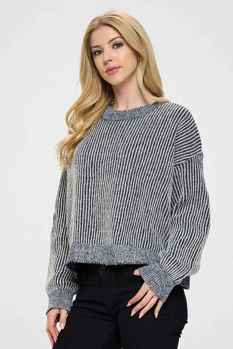 Casual Black Versatile Top-Sweater-Baciano-S-Black-Urbanheer