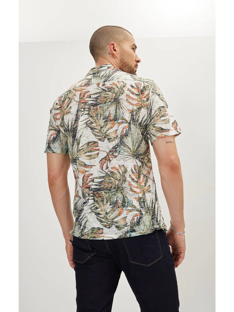 Casual Shirt - Green White