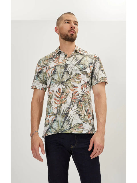 Casual Shirt - Green White