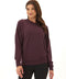 Cathy Boyfriend Feather Fleece Pullover