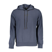 Cavalli Class Blue Cotton Men Sweater-Cavalli Class-S-Urbanheer