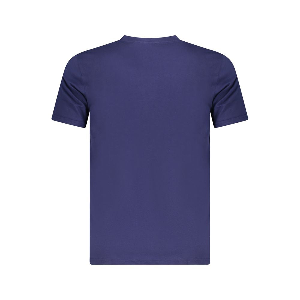 Cavalli Class Blue Cotton Men T-Shirt-Cavalli Class-M-Urbanheer